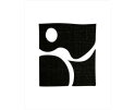Simple Black Art Poster 25,5x35,5 Cm - WOOOD Exclusive