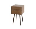 Nachtkastje 2L Frame - Massief acacia drift brown