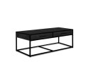 Jax 2 Drawer Coffee Table Black 120