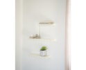 Wall shelf Prinz 66x4cm - beige | BY-BOO