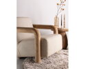 MUST Living fauteuil Blush teakhout - natural - 72x80x85 cm