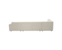 MySofa Ruby U-bank Beige Ottomane L + 2,5 + Lounge R