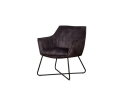 Monte Fauteuil - fabric Adore 29 anthracite