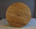 Ronde Eettafel Teakhout met Bolpoot "Bali"-Ø130 cm