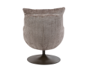 Force coffeechair 360&deg; + footstool - Cremona 24 clay
