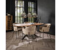 Eettafel Kopenhagen 180 cm Deens ovaal acacia - naturel
