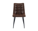 Eetkamerstoel Lucille microleer - Dark Brown