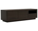 Tv meubel Tampere eikenfineer 150x42x50 cm - Dark Chocolate - bruin