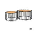 Round Coffee Table (Set of 2)