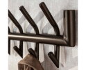Kapstok Tubo 2x6H - Drift brown