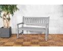 Tuinbank Bordeaux 2-Zits Grenen 125 cm - Grijs