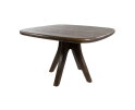 Eetkamertafel stuiver vorm 120, Mango Espresso Brown - Addo Table Collection