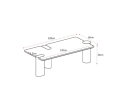 Salontafel Maeve | 128 cm