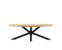 Coffee Table Oval with Spiderleg 130