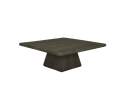 Asti Salontafel vierkant olijfbruin 90 cm