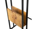 Iron End Table & Side Rack