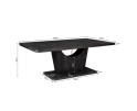 Eettafel Voco | 200 cm | Black
