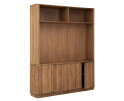 DTP home Lagoon tv-kast teakhout naturel - 170 x 40 x 210 cm