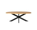 Eettafel Dakota | 160 cm | Ovaal