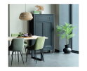 Combi-tablo: Eiken 160x90 & U-poot [fsc] - WOOOD