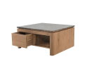 Bovenblad Salontafel Dallas Bruin Marmer