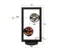 Tafellamp 2L stellar - Artic zwart