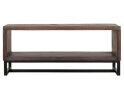TV stand Timber small, 1 open rack,45x120x35 cm, mixed wood