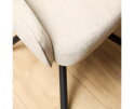 Eetkamerstoel Hanna | Beige | Met armleuning