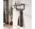 Kapstok Terra XS roede-hoedenplank - Melamine travertine