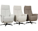 Elektrische relaxfauteuil Tim - Lodge Naturel 1 - 2 motoren en accu