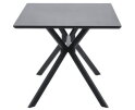 Bruno Eettafel Rechthoek Mdf Zwart 200x90cm - WOOOD Exclusive