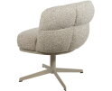 JLo eetkamerstoel - beige draaipoot 360 - Cuzco - Fog 3 - Star Collection