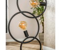 Vloerlamp 3L loop - Artic zwart