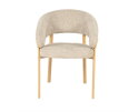 Chair Sedia with armrest - natural | BY-BOO