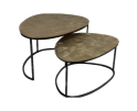 Salontafel Ziva Gold | 90 cm
