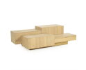 Salontafel Quinten rechthoekig 140x75cm - naturel | Eleonora