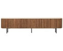 TV stand Lagoon large, 6 doors,55x220x35 cm, teakwood + mortex