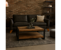 Britt Coffee Table with Shelf 140