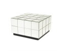 Coffee table Flectron 60x60cm - chrome | BY-BOO