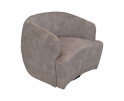 Draai fauteuil Adore velvet -  Wit