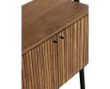 DTP home Lagoon boekenrek teakhout en Mortex naturel / beige - 70 x 35 x 200 cm