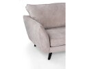 3 seater corner right, fabric Orinoco 23, K460 beige, black leg