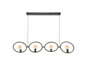 Hanglamp 4L Loop - Artic zwart