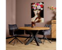 Eetkamertafel Denver | Rond | Mangohout | 120 cm