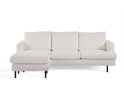 3 seater sofa CL L+R, fabric Abriamo, A920 natural