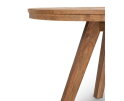 Classic eettafel Tradition rond teakhout