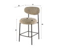 Barstoel round VPE2 - Tissee Cargo zand