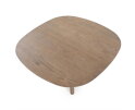 Salontafel Stef medium 100x100cm - bruin | Eleonora
