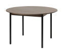 Eettafel Latina rond eiken 120 cm - espresso