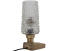 Charge Tafellamp Metaal/glas Antique Brass - BePureHome
